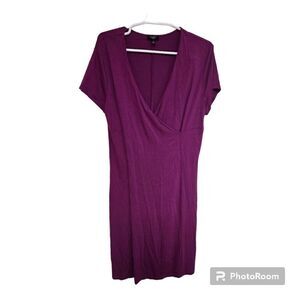 Talbots faux wrap dress size 16P